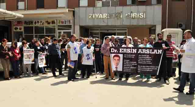 Meslektaşları Ersin Arslan’ı unutmadı