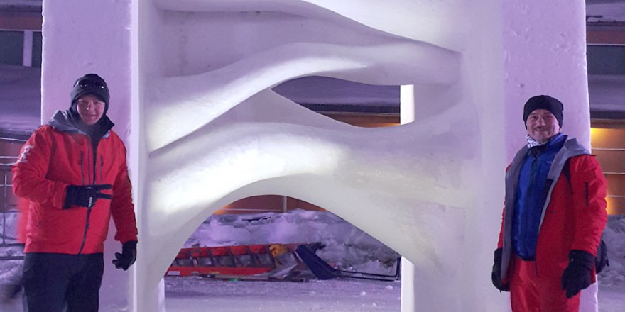 "Kar Heykel Çalıştayı"na katılacaklar