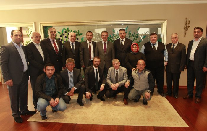 Gebzeliler ve Rizeliler Başkan Köşker’in konuğu