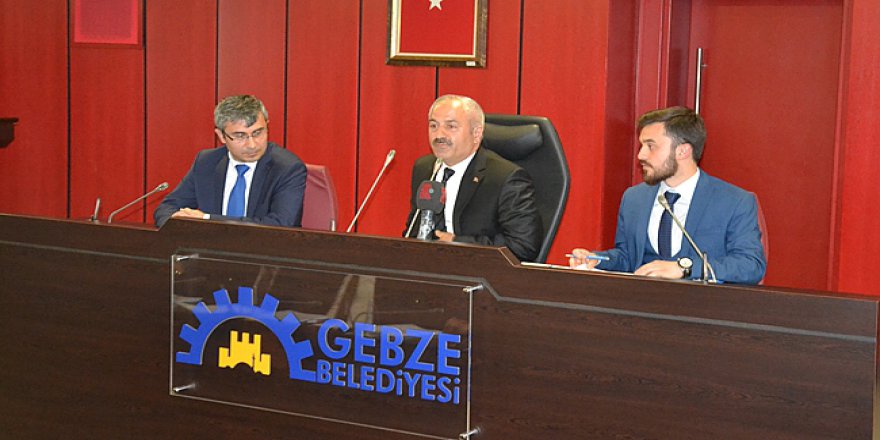 Gebze Belediyesi Meclisi bugün toplanıyor
