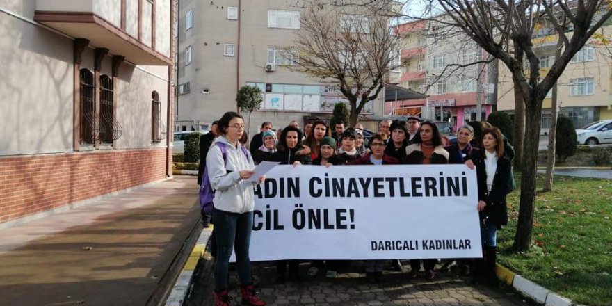 CHP’li kadınlar eyleme katıldı