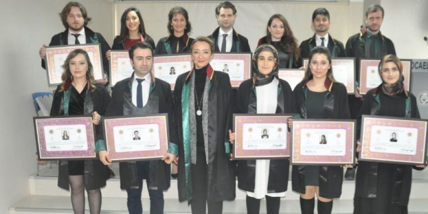 Baro’ya 12 yeni avukat katıldı