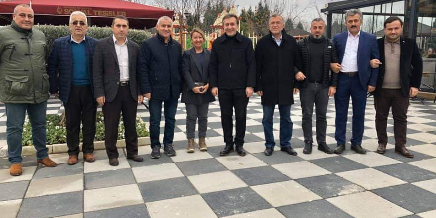 Demirci eski meclis üyeleriyle buluştu