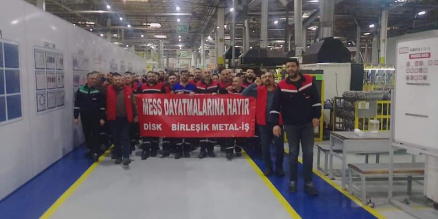 Metal işçisi greve hazırlanıyor