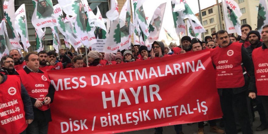 Metal işçisi Cuma’yı bekliyor