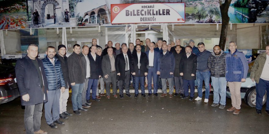 Bıyık ve Yaman, derneklere konuk oldu