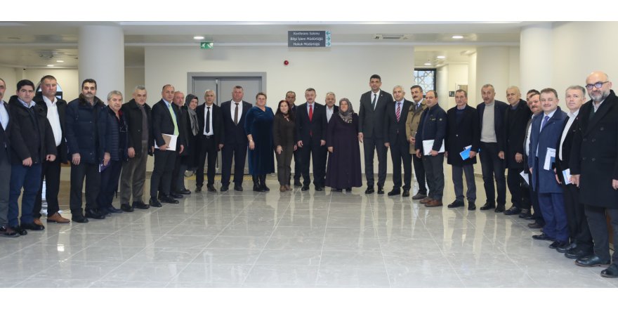 ‘’Hizmetlerimize muhtarlarımızla yön veriyoruz’’