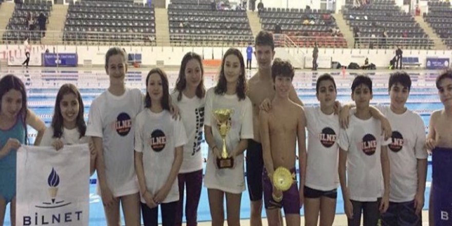 Yüzmede şampiyon BİLNET