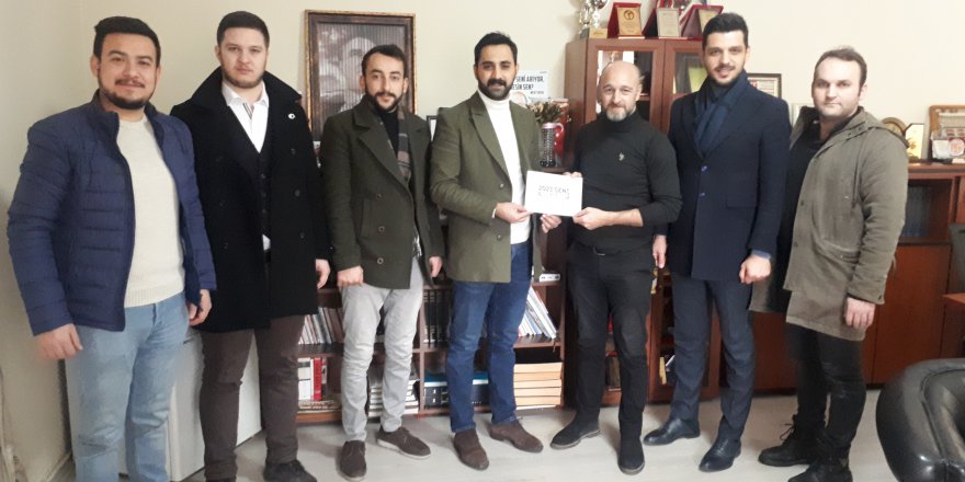 AK Partili gençlerden gazetemize ziyaret