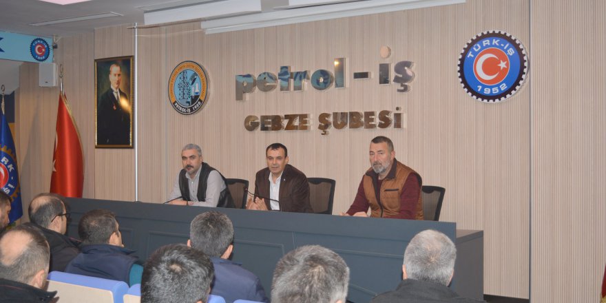 Petrol-İş’ten grevci işçilere eğitim