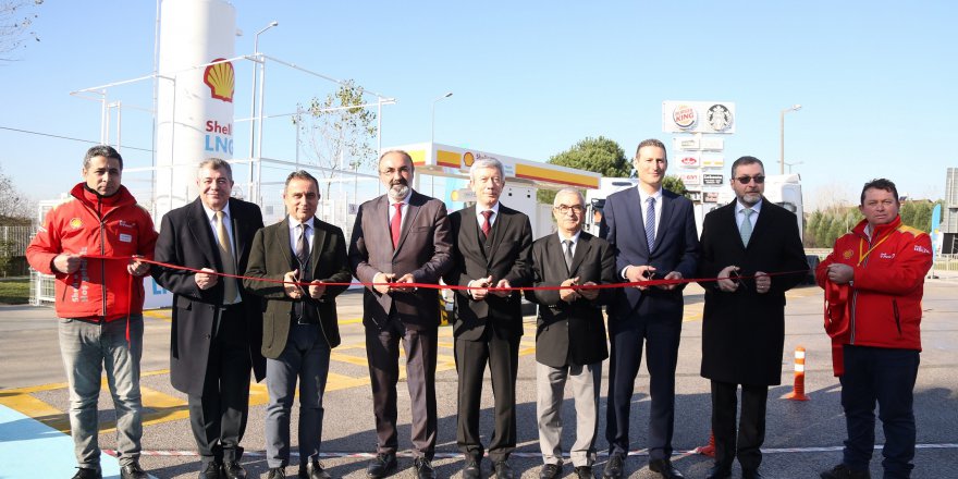 Türkiye'nin ilk sıvılaştırılmış doğal gaz istasyonu açıldı