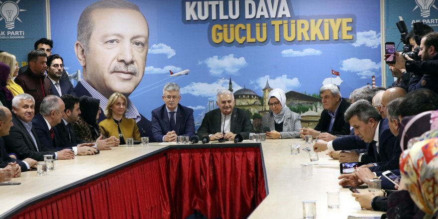 BİNALİ YILDIRIM:  “Kocaeli teşkilatı örnek teşkilat”