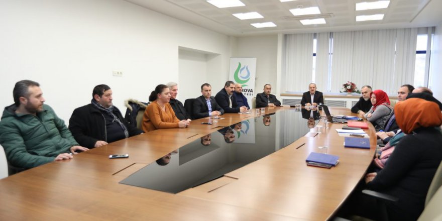 Muhtarlarla toplantı yapıldı