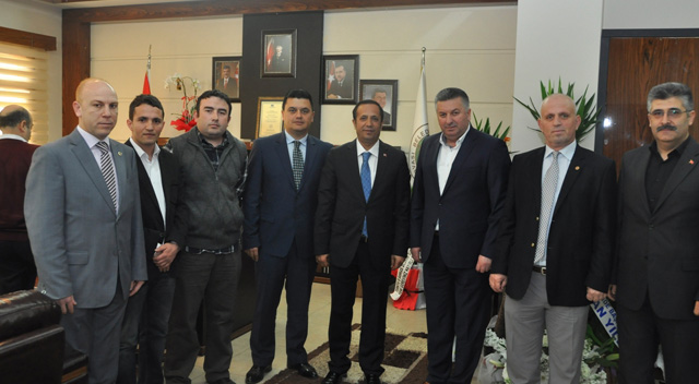 Başkan Toltar’a tebrik ziyaretleri