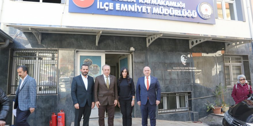 Emniyet’e geçmiş olsun ziyareti