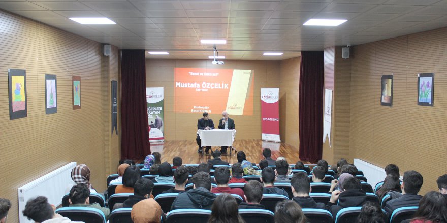 Gebze Çözüm Eğitim Kurumları’nda Söyleşi