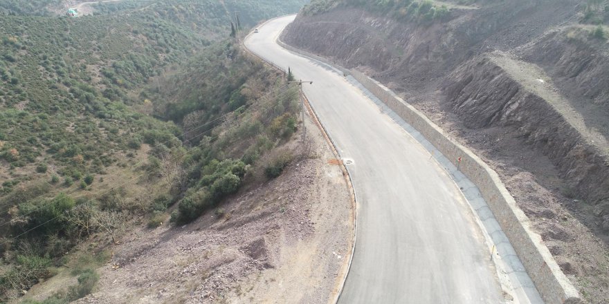 İlimtepe yolu asfaltlandı  