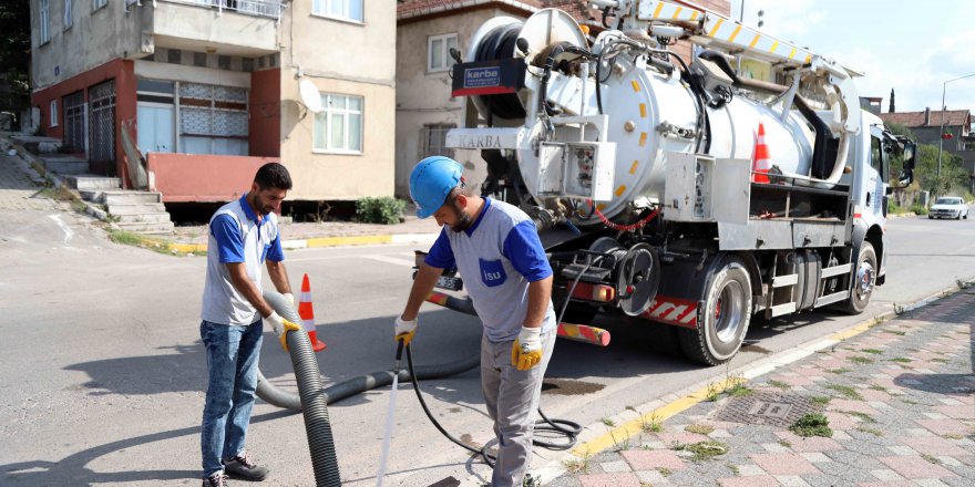 İSU altyapıda çalışmalarını sürdürüyor