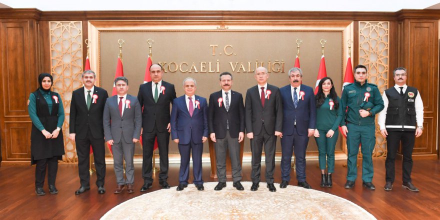 Gümrükçüler Vali Aksoy’u ziyaret etti