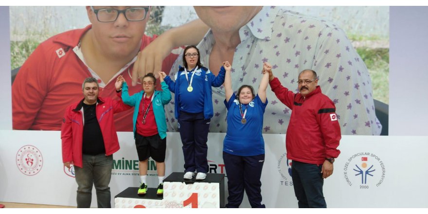 Özel sporcuların hedefi Türkiye şampiyonluğu