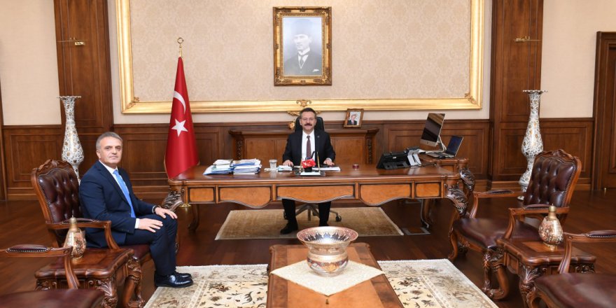 Vali Aksoy’u ziyaret etti