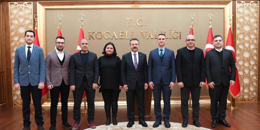 Vali Aksoy ile görüştüler