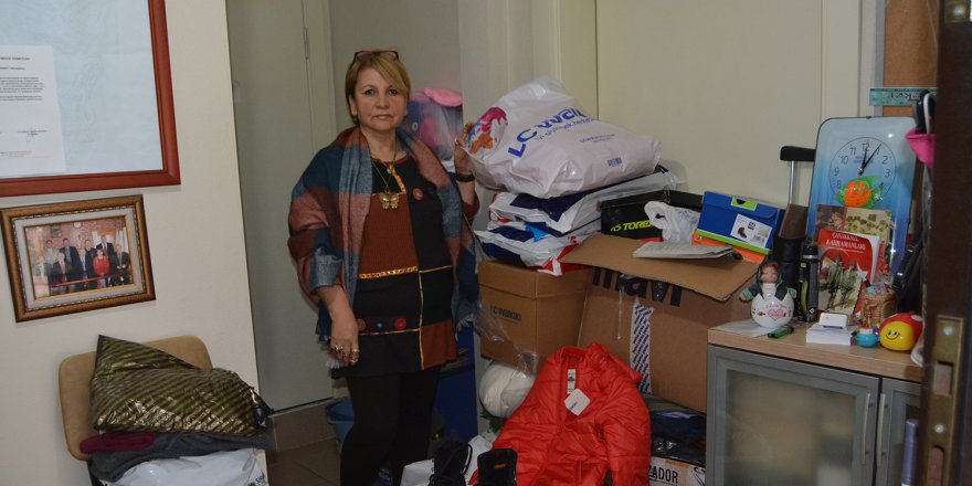 Gölcük’ten depremzedelere yardım