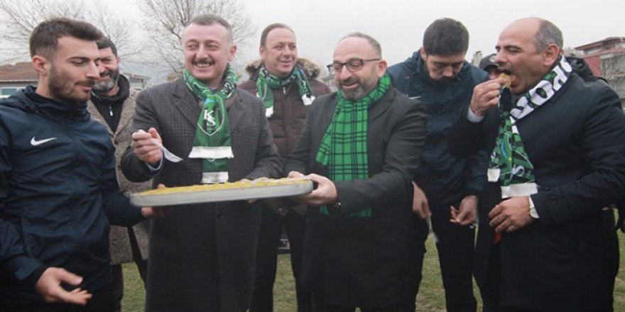 Büyükakın’dan Kocaelispor’a moral ziyareti