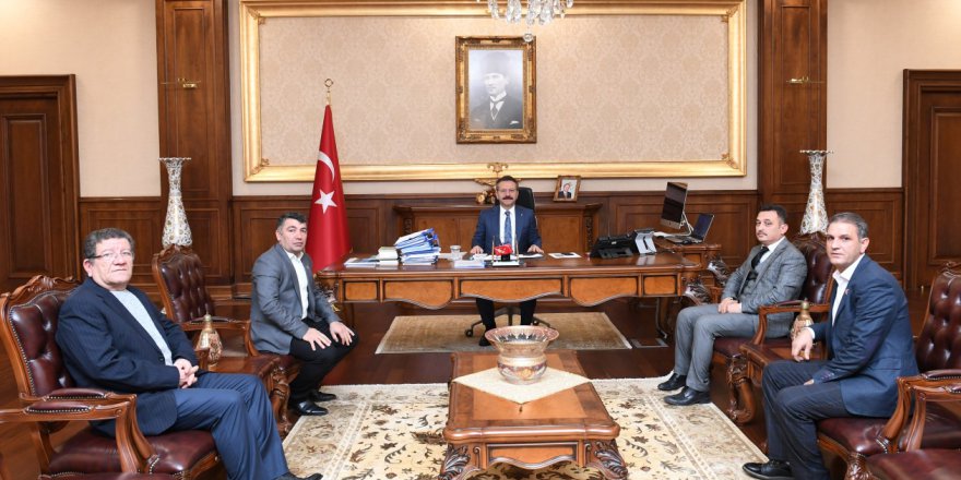 Muhtarlardan Vali Aksoy’a ziyaret