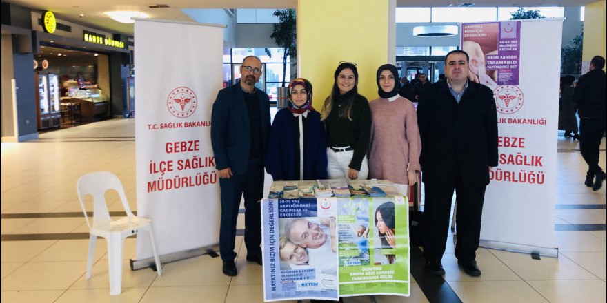 Gebze Center’da stant açıldı