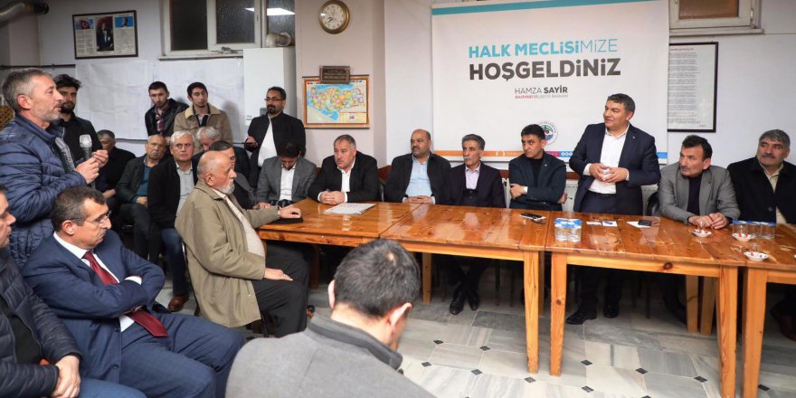 Çerkeşli Mahallesi’nde halk meclisi