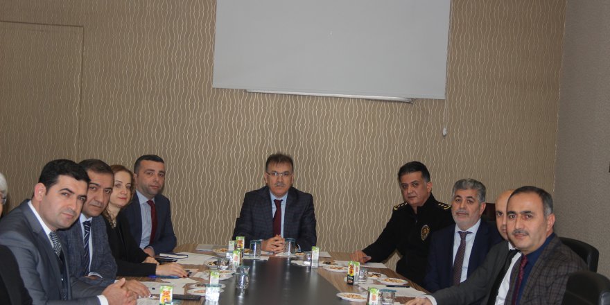 Çayırova’da toplantı yapıldı