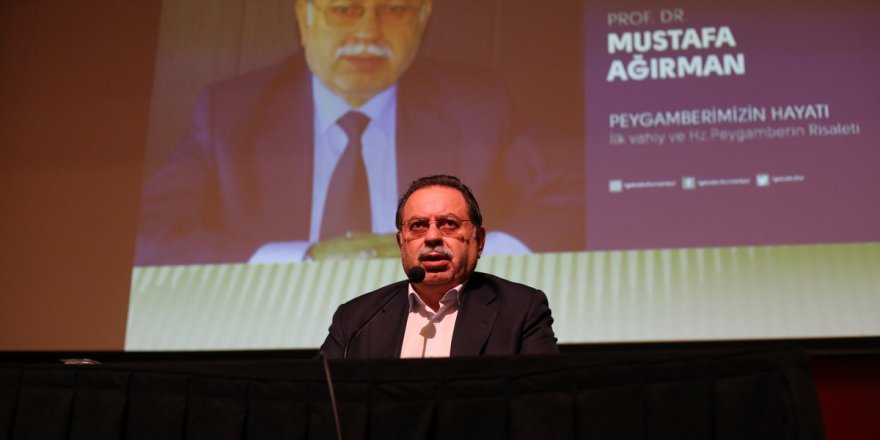 Mustafa Ağırman’dan konferans