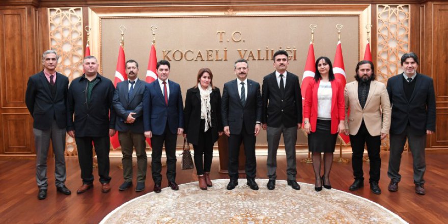 Vali Aksoy’u ziyaret ettiler