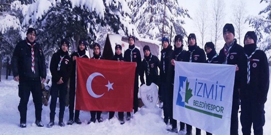 İzciler kış milli kampını tamamladı