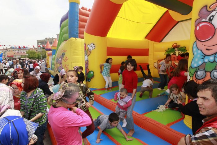 Gebze’de 23 Nisan doyasıya yaşandı