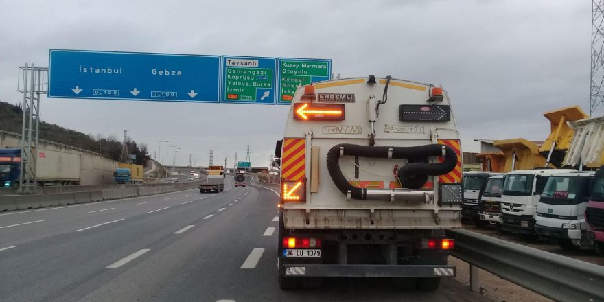 karayolları yıl boyunca temizleniyor