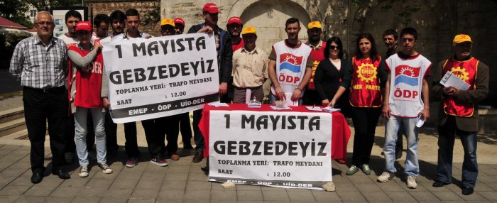 “Gelin 1 Mayıs’ı Gebze’de kutlayalım”