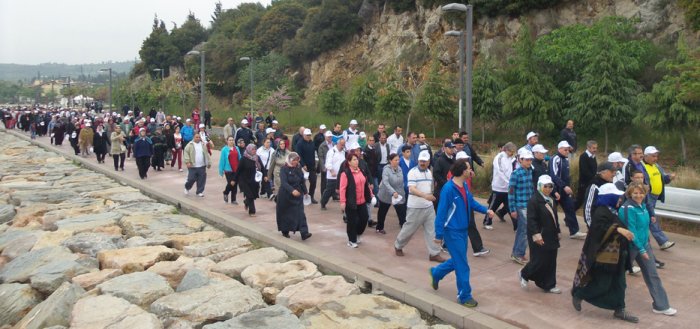 Sabah yürüyüşleri yeniden başladı