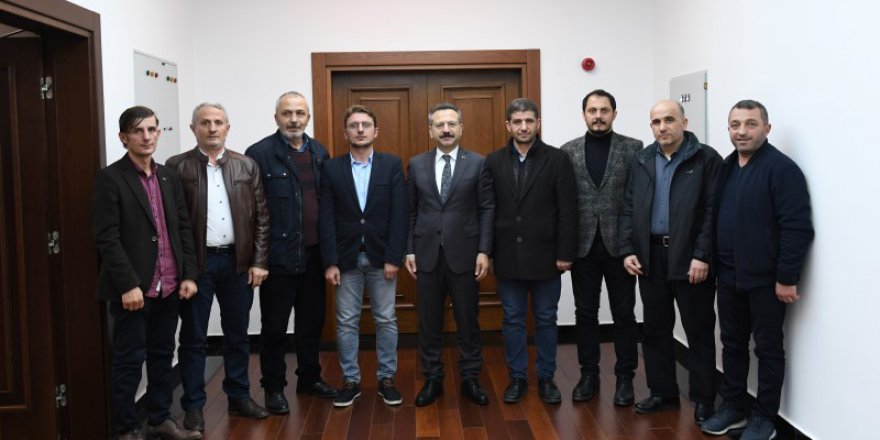 Vali Aksoy’u ziyaret ettiler