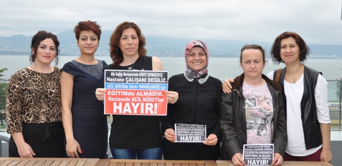 “Sarı sendika üyeleri acil servislerde nöbet tutmalı”