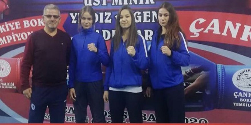 Boksörler Çankırı’da esti