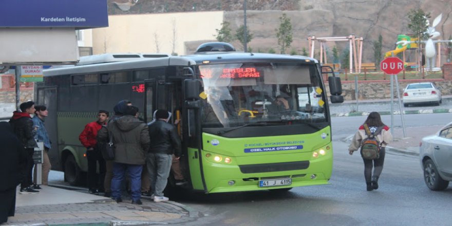 Otobüs hattını CİMER’e şikayet etti