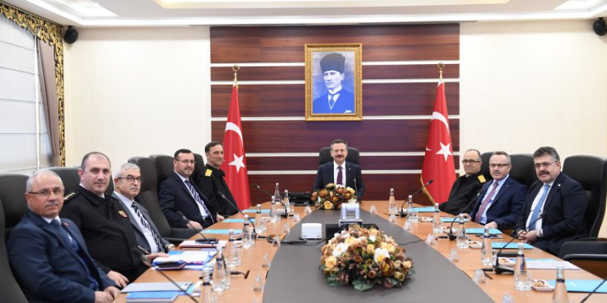 İl Güvenlik Toplantısı Gerçekleştirildi