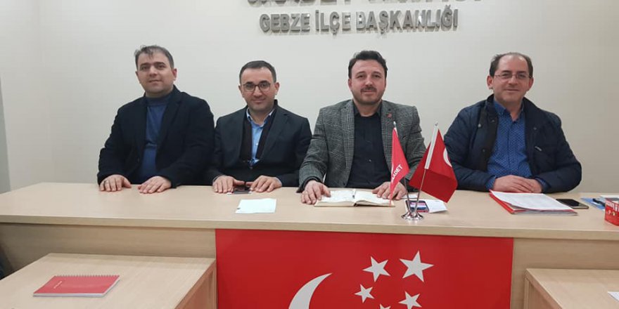 Saadet Gebze’nin yeni yönetimi toplandı