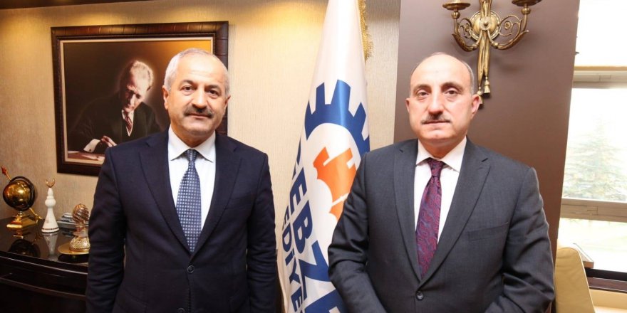 Büyükgöz başkanları ağırladı