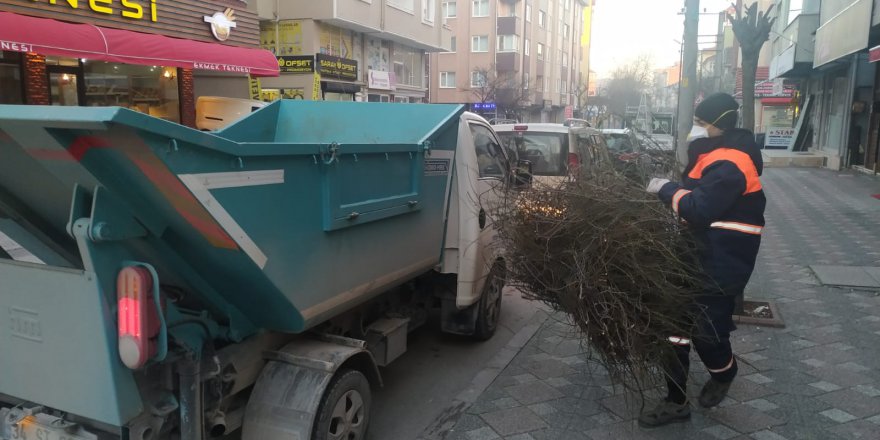Cadde ve sokaklar her gün temizleniyor