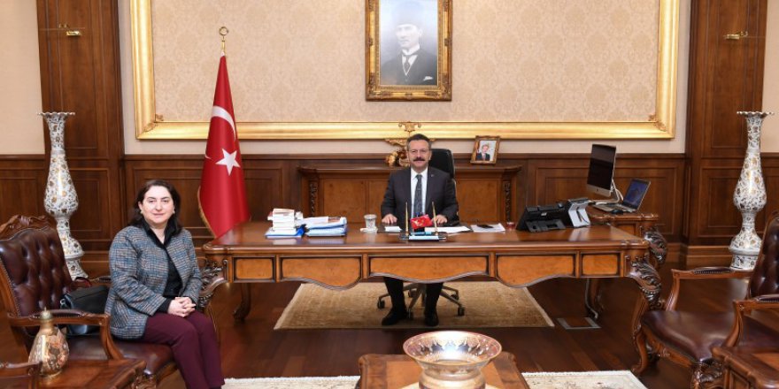 Vali Aksoy’u ziyaret etti