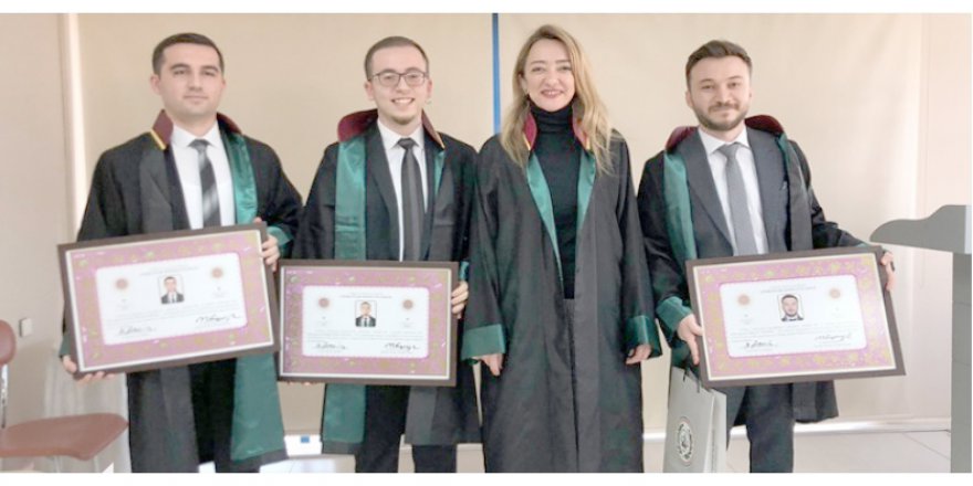 Kocaeli Barosu’na yeni avukatlar