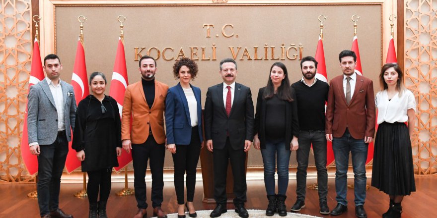 Mimarlar Odası Vali Aksoy’u ziyaret etti